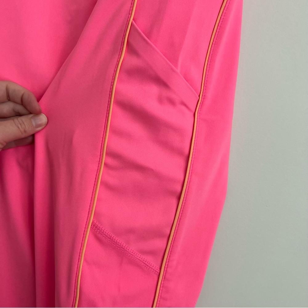 NWT ZELOS High Impact 7/8ths Hot Pink Leggings - Picture 3 of 6